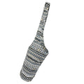 Yoga Mat Carrier Bag with Large Side Pocket and Long Strap - Fits Most Sizes