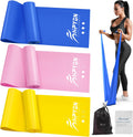 Three-Level Non-Latex Exercise Bands for Physical Therapy and Yoga - Professional Resistance Bands Set for Strength Training, Pilates, and Rehabilitation - TPE Elastic Stretch Bands for Seniors and Women