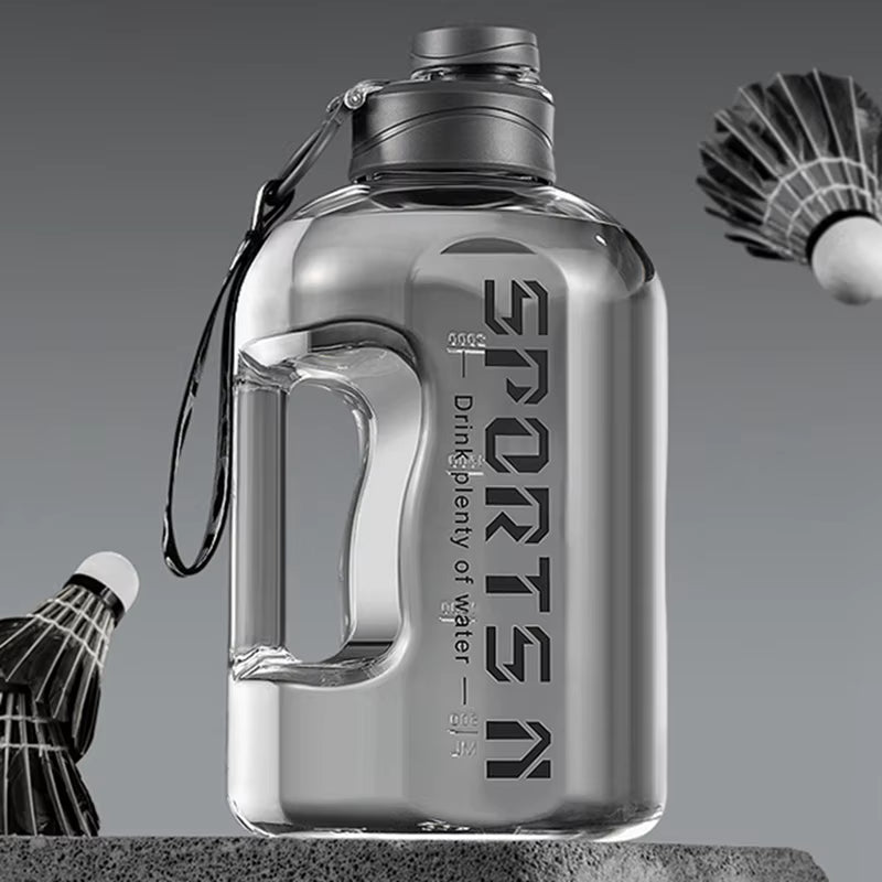 2.7L/1.7L Insulated Water Bottles with Straw - Leakproof Fitness Bottles for Gym, Travel, Hiking, and Camping for Men and Women