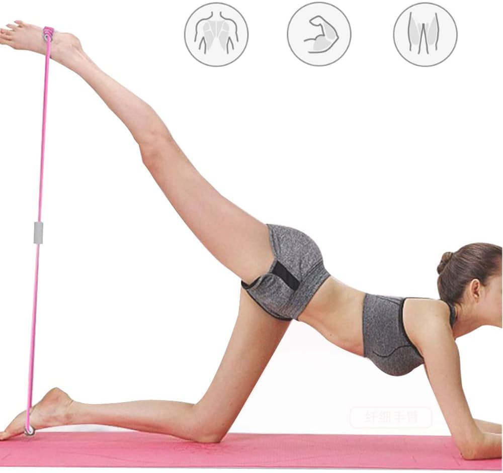 Professional Resistance Bands - Figure 8 Shape for Strength Training, Yoga, and Fitness Exercises for Arms and Chest