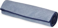 Gaiam Yoga Hand Towel, Microfiber, 30"X20" (Black/White)