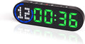 Portable Interval Timer for Home Workouts with Progress Bar and Rounds, Ideal for Boxing, HIIT, Tabata, and EMOM Training, Rechargeable Battery Powered