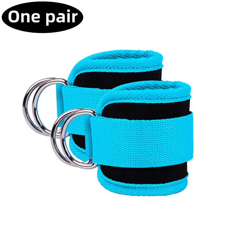 Adjustable Ankle Resistance Bands with Cuffs for Comprehensive Leg and Glute Workouts - Portable Exercise Equipment for Home Gym, Yoga, and Strength Training