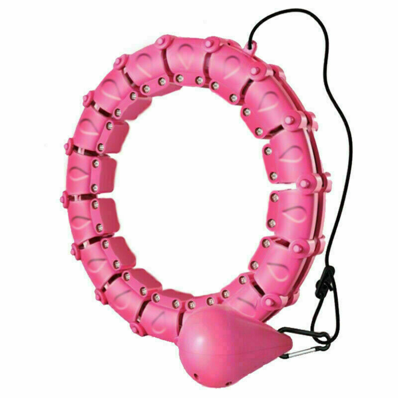 Customizable Smart Hula Hoop with Detachable Massage Features for Enhanced Fitness Experience