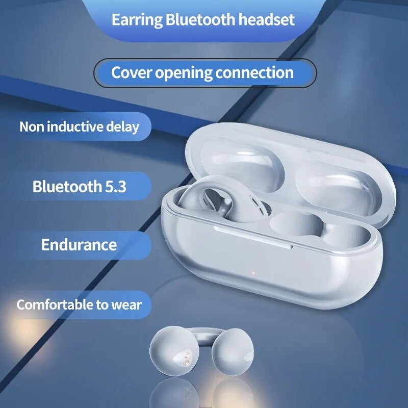 Bluetooth 5.3 Wireless Earbuds with Bone Conduction Technology for Sports Use