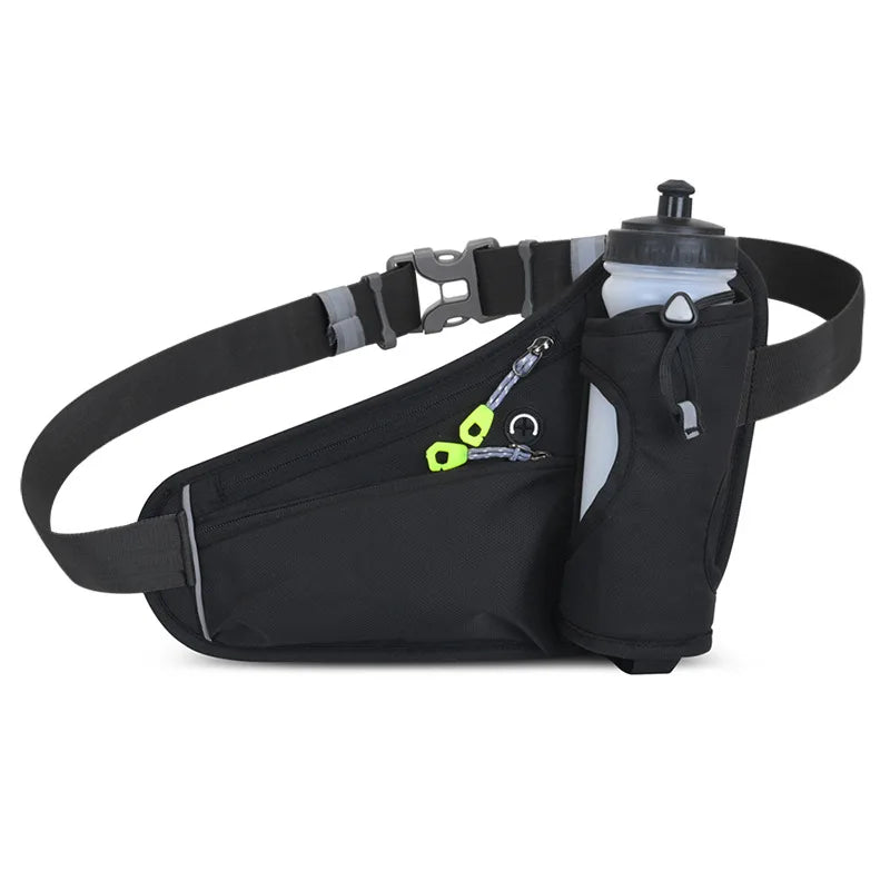 High-Performance Running Waist Bags for Long-Distance Runners and Hikers - Water Bottle Holder and Phone Pouch for Outdoor Sports and Fitness Activities