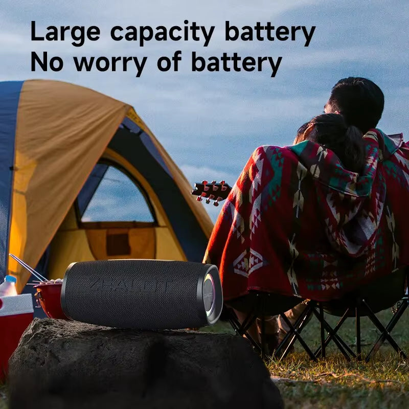 S56 40W Bluetooth Speaker with Enhanced Bass and IPX6 Waterproof Rating for Outdoor and Camping Applications