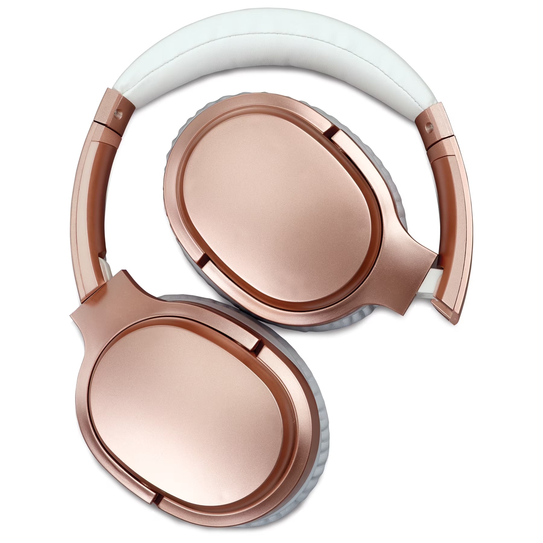 iLive IAHN40RGD Bluetooth Over-Ear Headphones with Noise Cancellation - Rose Gold