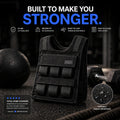 35LB Adjustable Weighted Vest with Iron Weights