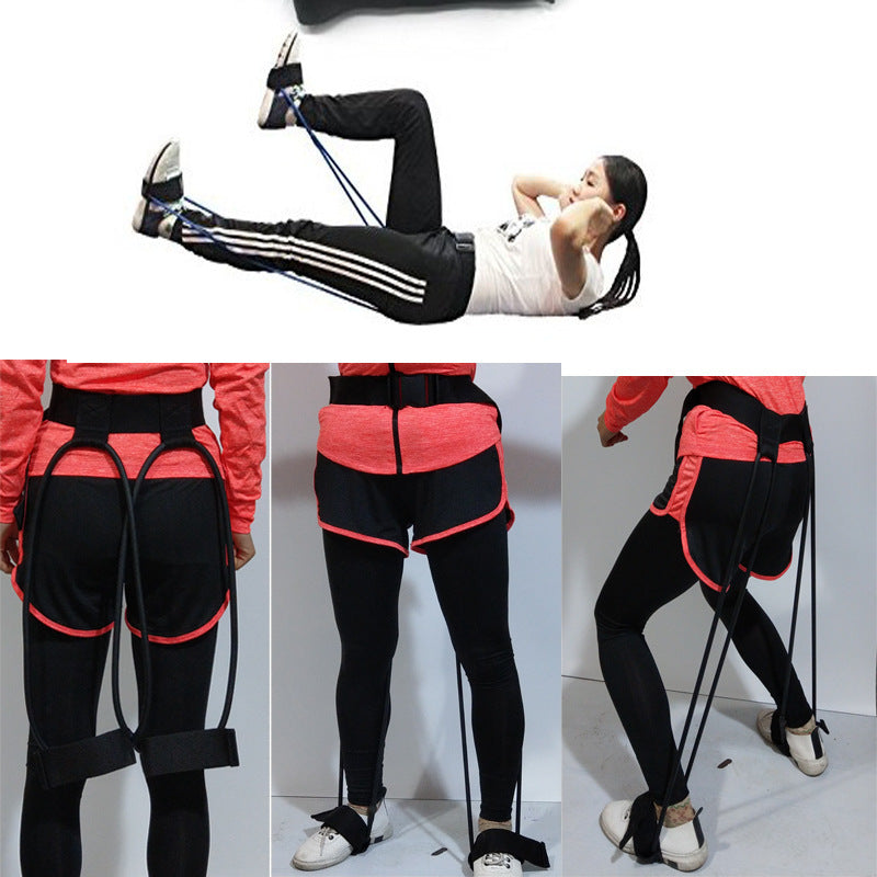 Latex Resistance Bands for Home Fitness - Yoga and Exercise Foot Pedal Tension Rope