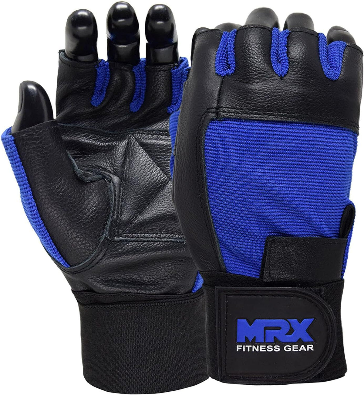 Men's Weight Lifting Gloves with Wrist Support for Enhanced Grip and Fitness Training - MRX