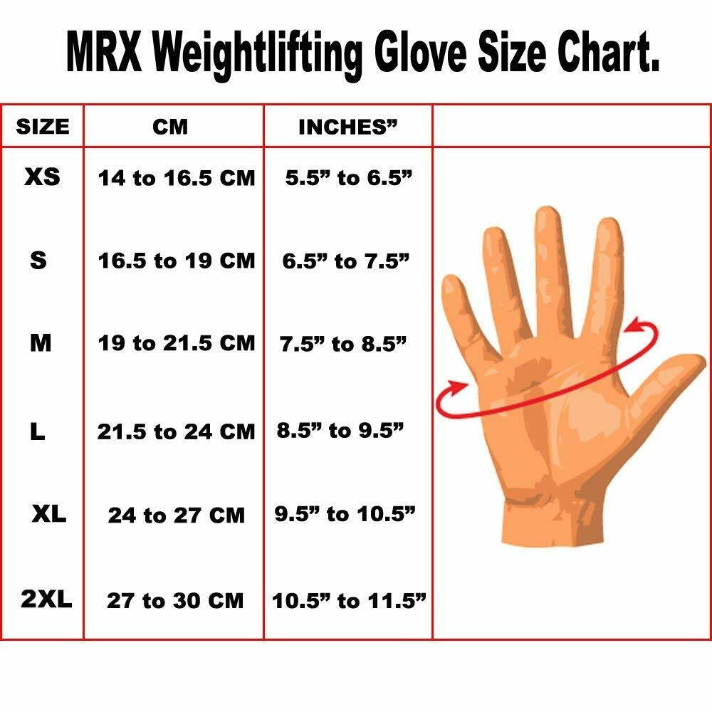 Men's Weight Lifting Gloves with Wrist Support for Enhanced Grip and Fitness Training - MRX