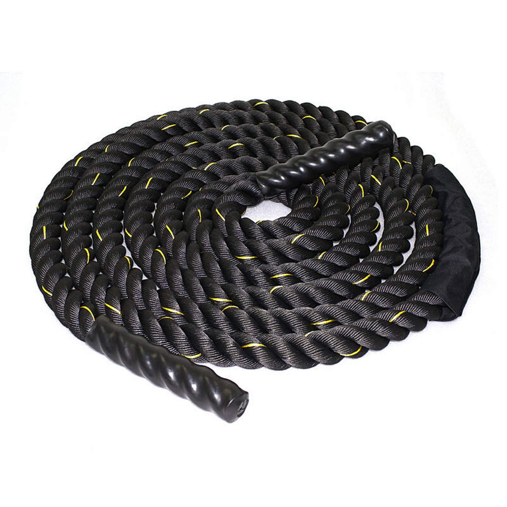 19/30FT Battle Rope for Home Gym Fitness Training