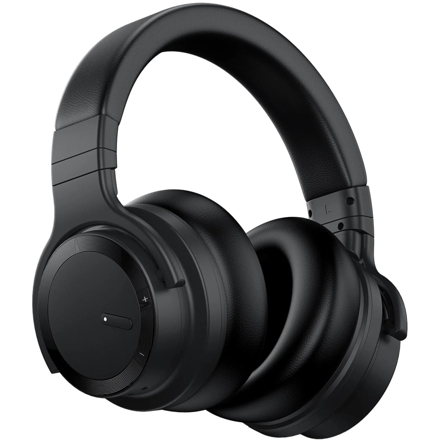 Bluetooth Noise-Cancelling Over-Ear Headphones with Microphone - Wireless and Wired Connectivity for TV and PC
