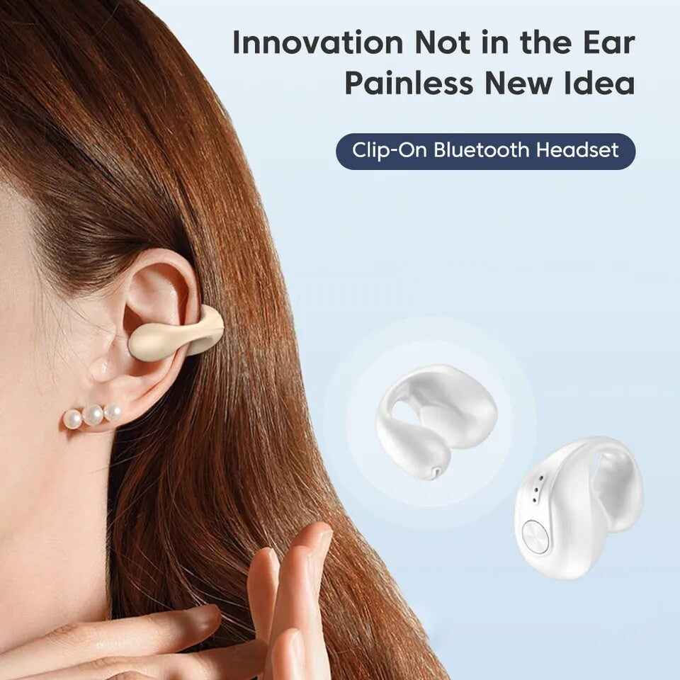 Bluetooth 5.3 Wireless Earbuds with Bone Conduction Technology for Sports Use