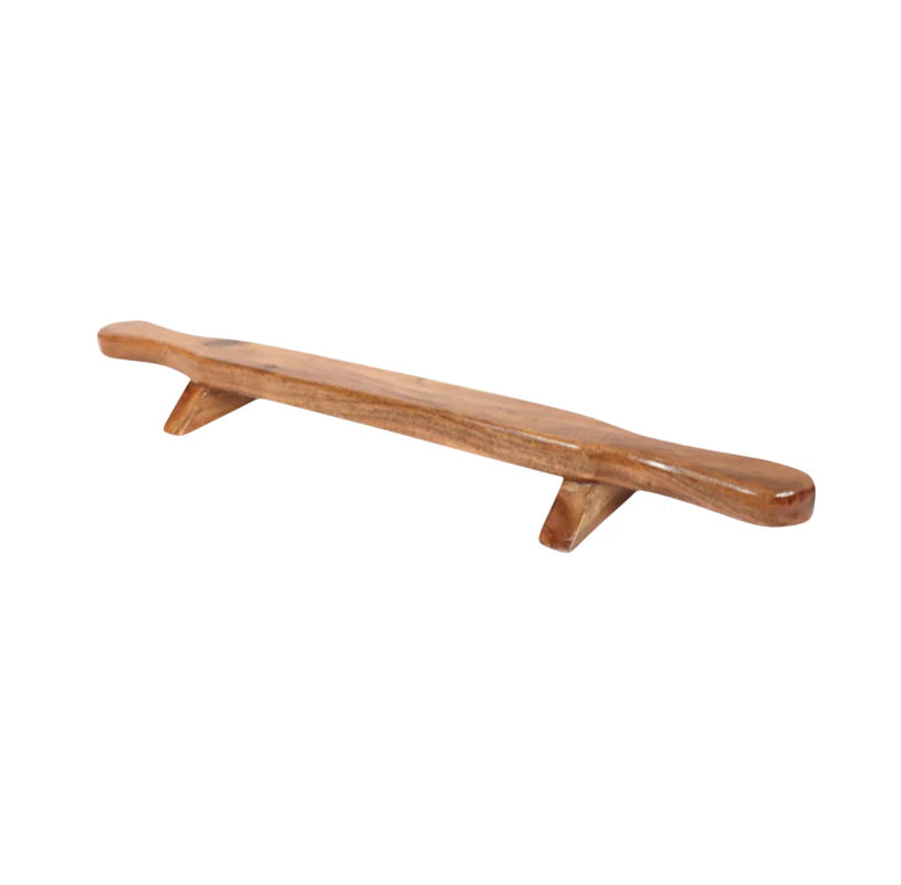 Shena Push-Up Bar Fitness Indian Club Meel Karla Katai - Durable Wooden Equipment, 2.5 Ft, Assorted