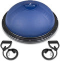 Professional Balance Trainer Stability Half Ball with Resistance Bands and Pump for Yoga and Aerobic Home Gym Workouts