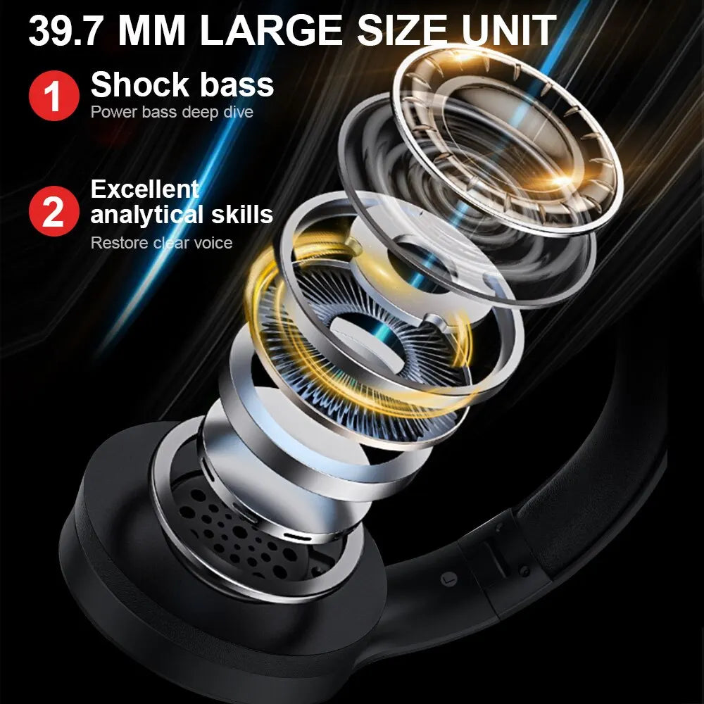 Wireless Foldable Bluetooth Headphones