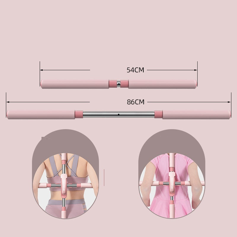 Yoga Shoulder Alignment and Back Support Stick