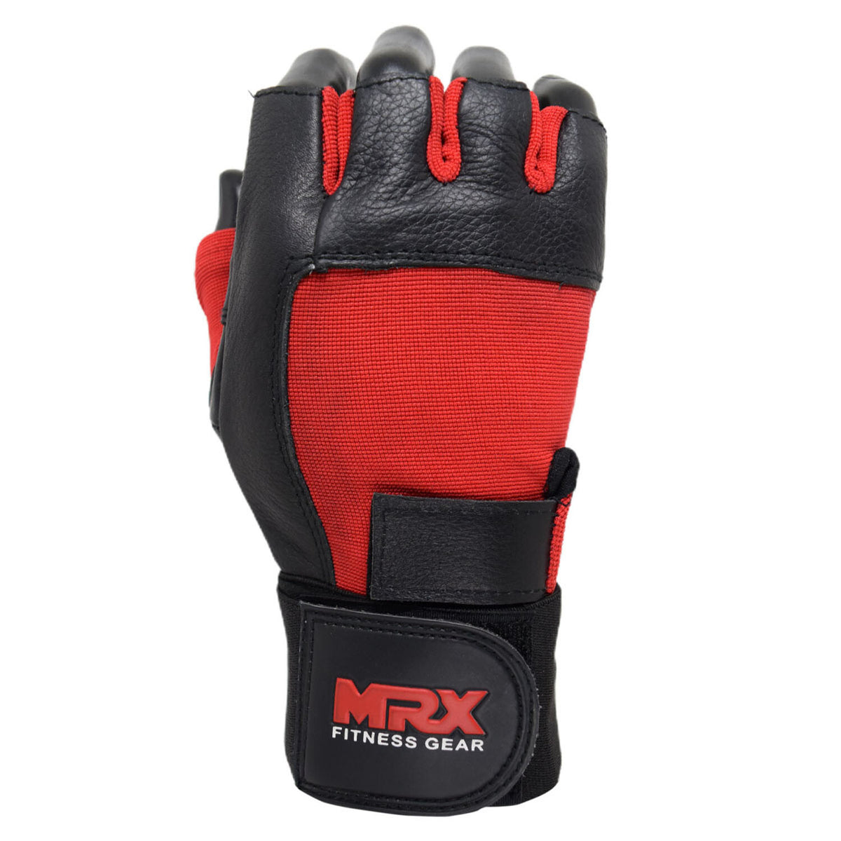 Men's Weight Lifting Gloves with Wrist Support for Enhanced Grip and Fitness Training - MRX