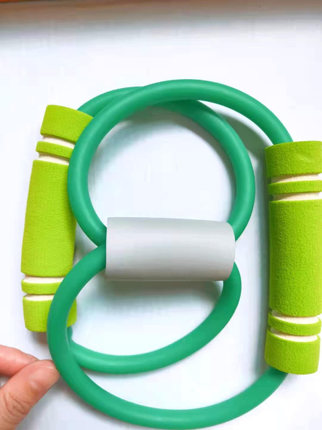 Professional Resistance Bands - Figure 8 Shape for Strength Training, Yoga, and Fitness Exercises for Arms and Chest