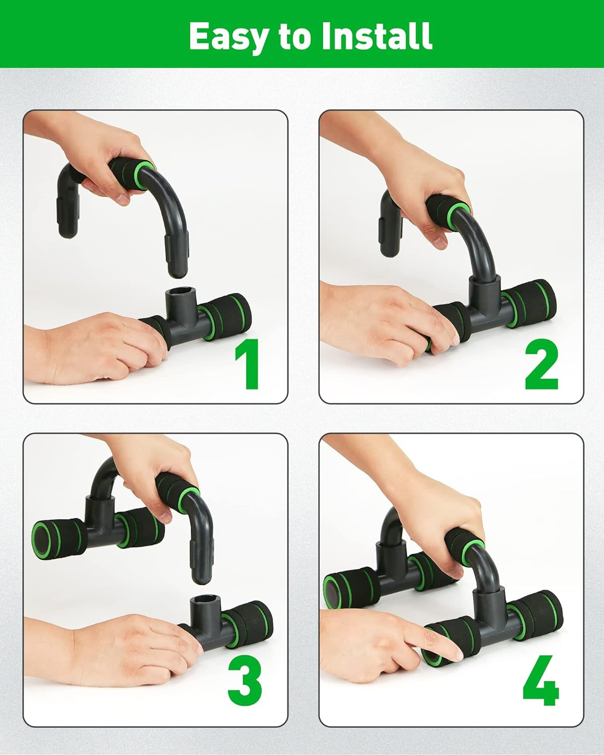 Portable Push-Up Bars for Home Fitness Training