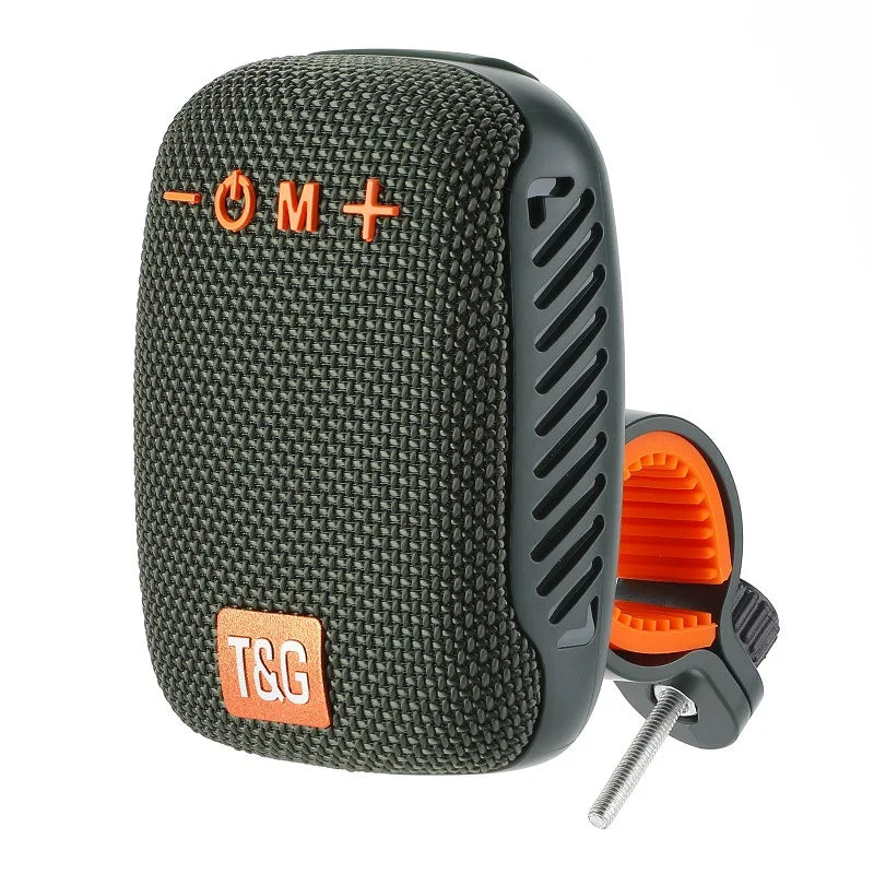 TG392 Portable Waterproof Bluetooth Speaker for Outdoor Bicycles - Rechargeable Handlebar Sound System