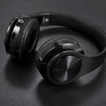 LUXMO Wireless Over-Ear Bluetooth Headphones with Noise Cancelling, Foldable Stereo Design, Integrated Microphone, Rechargeable for PC, Laptops, and Smartphones