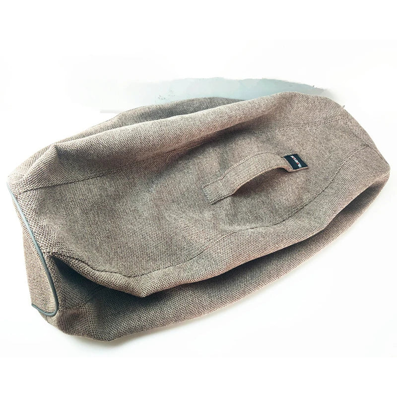 Linen Yoga Ball Cover and 65Cm Yoga Ball with Pump for Home Gym, Pilates, and Fitness Training