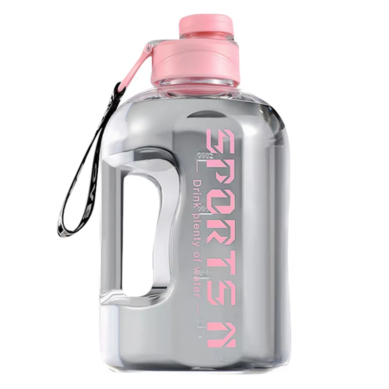2.7L/1.7L Insulated Water Bottles with Straw - Leakproof Fitness Bottles for Gym, Travel, Hiking, and Camping for Men and Women