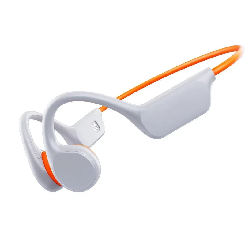 Shokz IPX8 Waterproof Bone Conduction Headphones with Built-in 32GB MP3 Player and Microphone for Sports