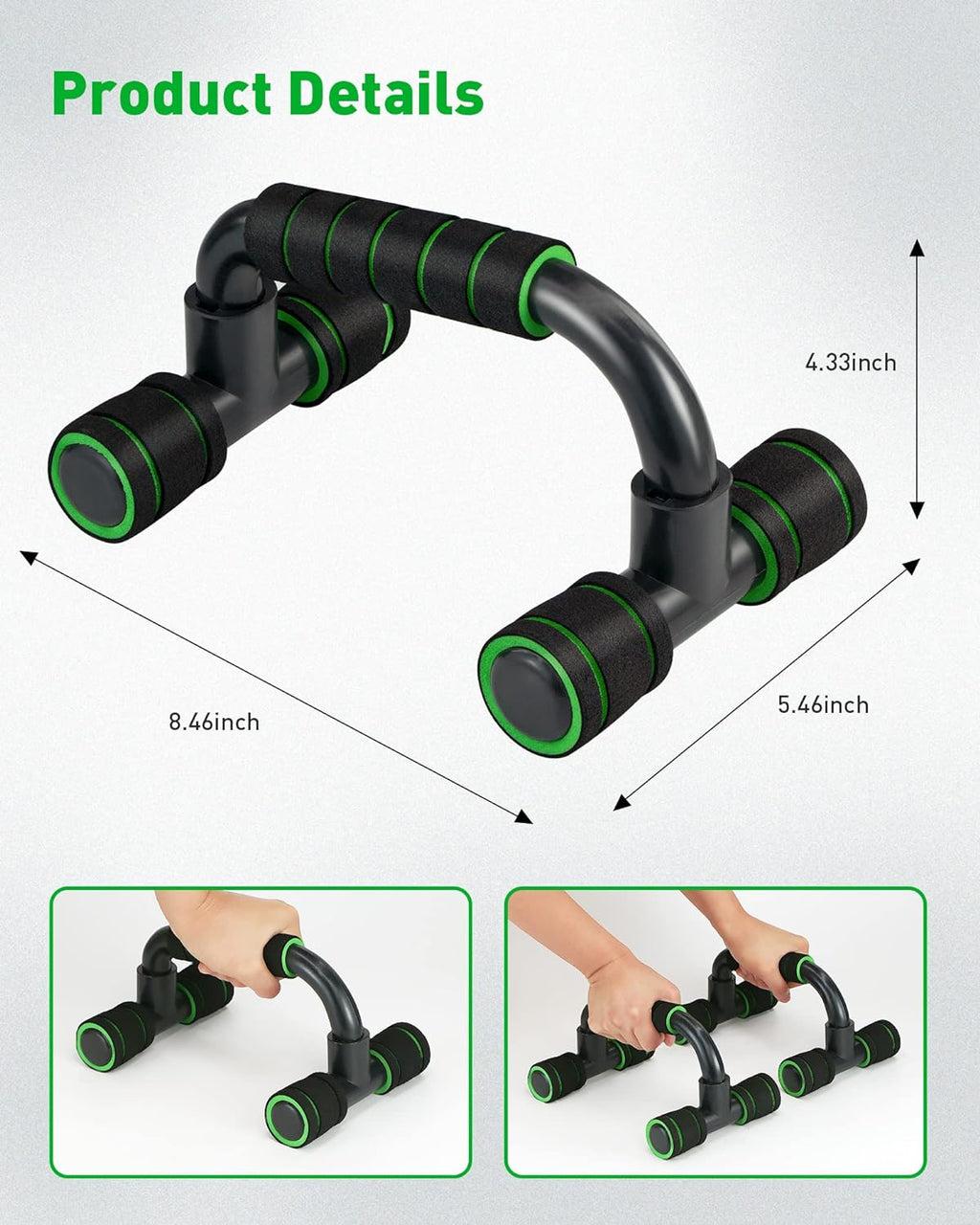 Portable Push-Up Bars for Home Fitness Training