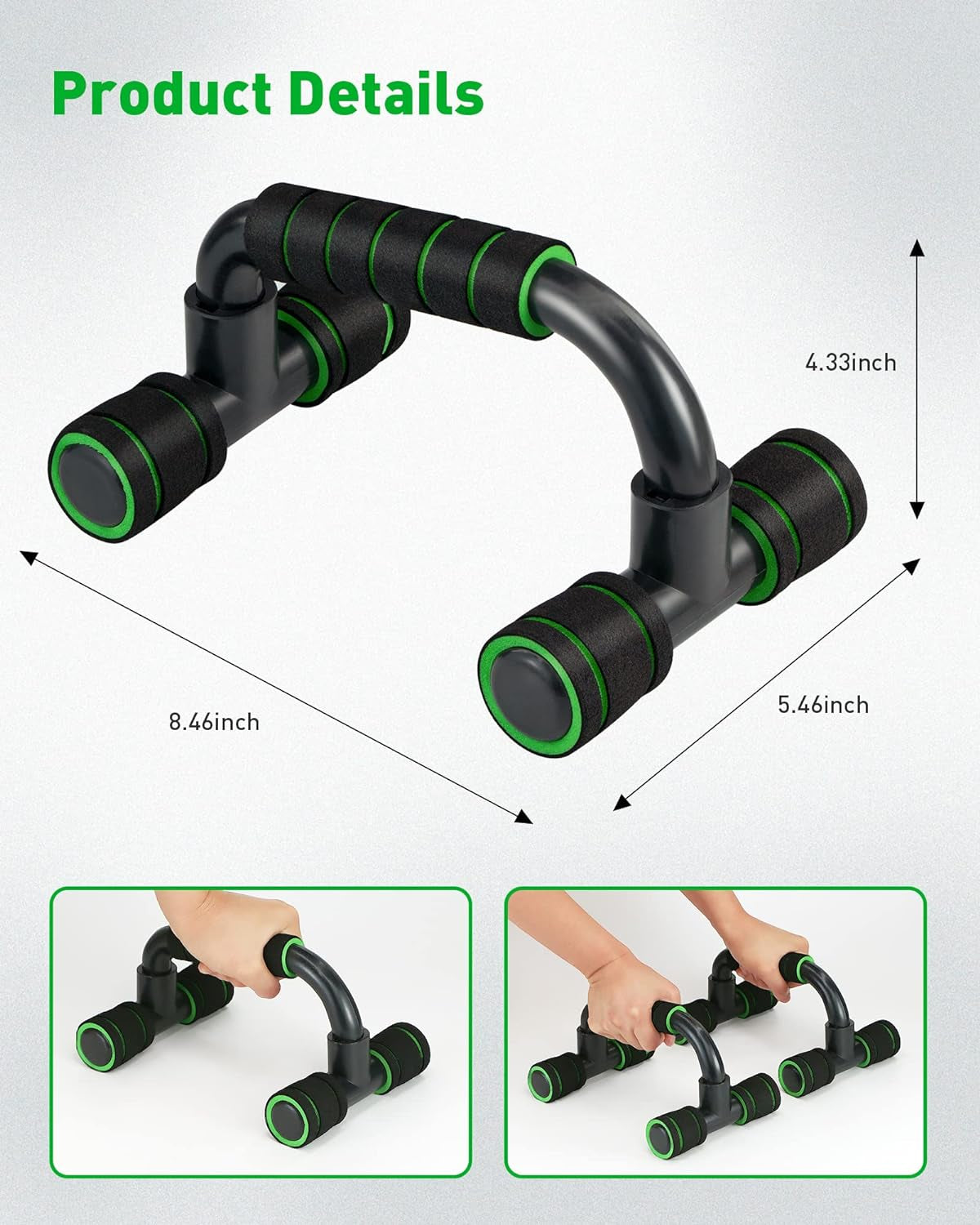 Portable Push-Up Bars for Home Fitness Training