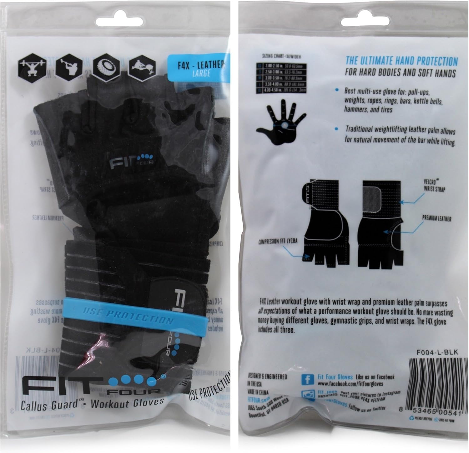 Unleash Your Inner Warrior with The F4X Spartan - Premium Full Leather Palm Workout Gloves for Weightlifting and Cross Training