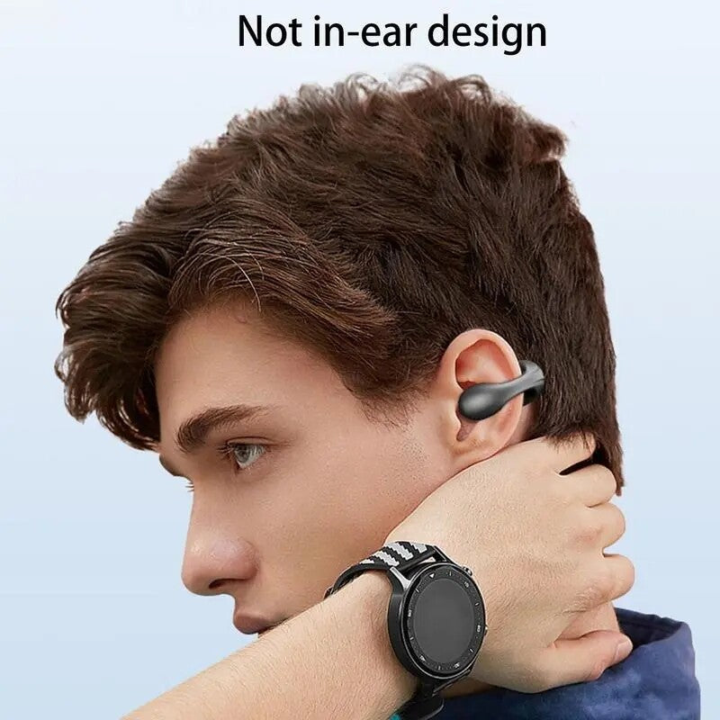 Bluetooth 5.3 Wireless Earbuds with Bone Conduction Technology for Sports Use
