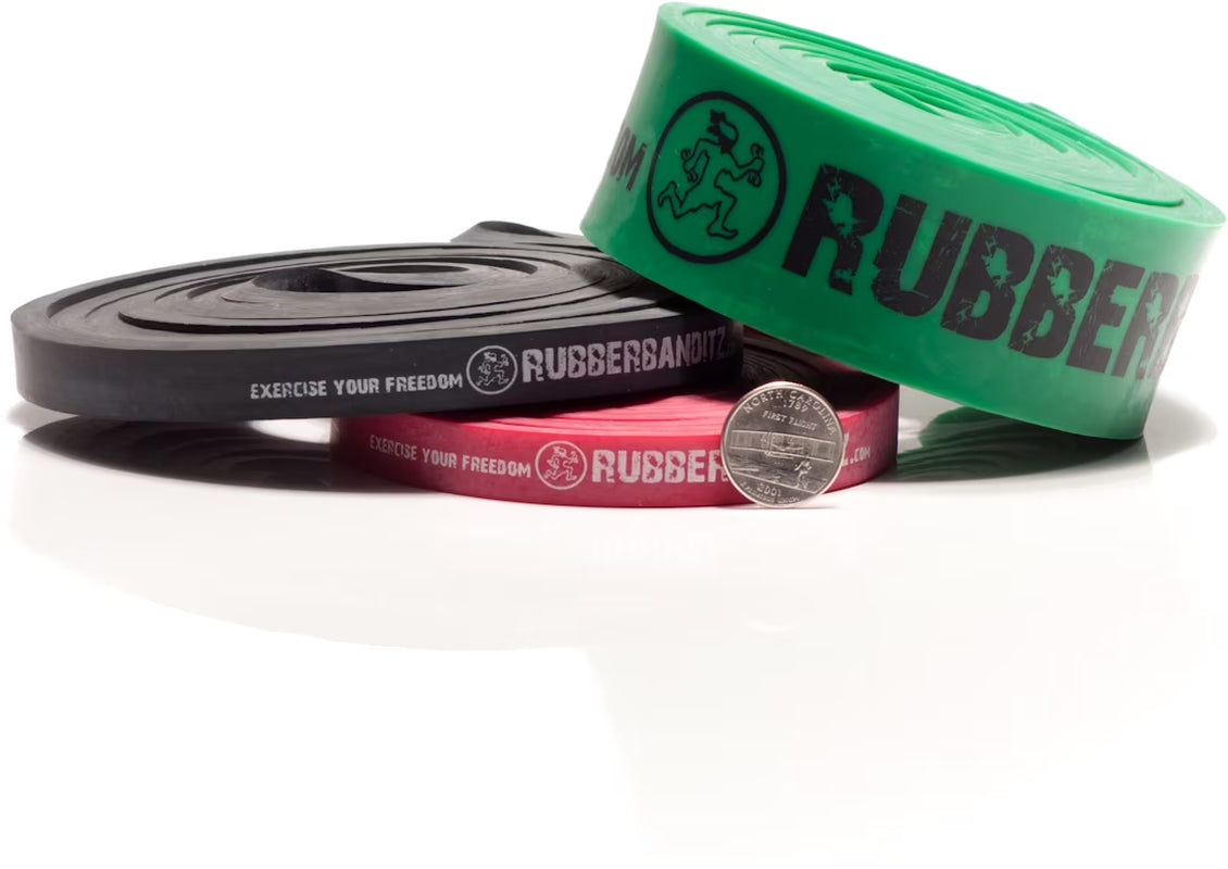 41-Inch Continuous Loop Resistance Bands | Pull-Up Assist Bands (5-450 lbs | Levels #1 to #6)
