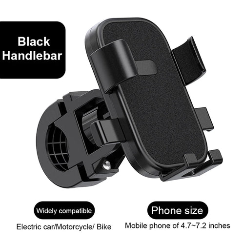 360° Rotatable Anti-Slip Bicycle Phone Mount - Adjustable Accessory for Outdoor Cycling and Mountain Biking