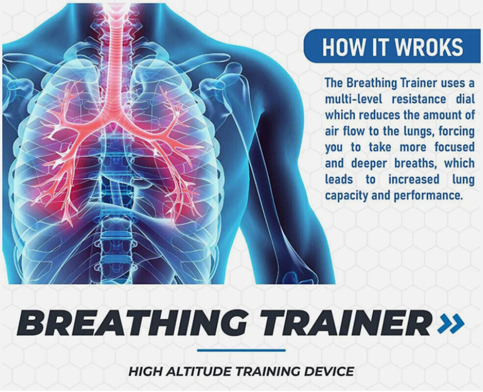 Lung Flexer O2FIT Oxygen Training System for Professional Athletes