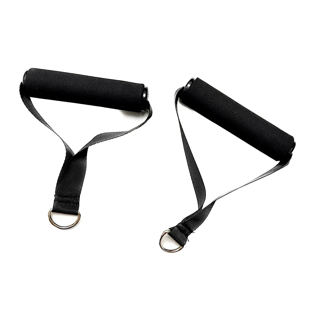 Professional Exercise Handles for Cable Machines - Durable Attachments for Home Gym, Pilates, Resistance Bands, and Strength Training