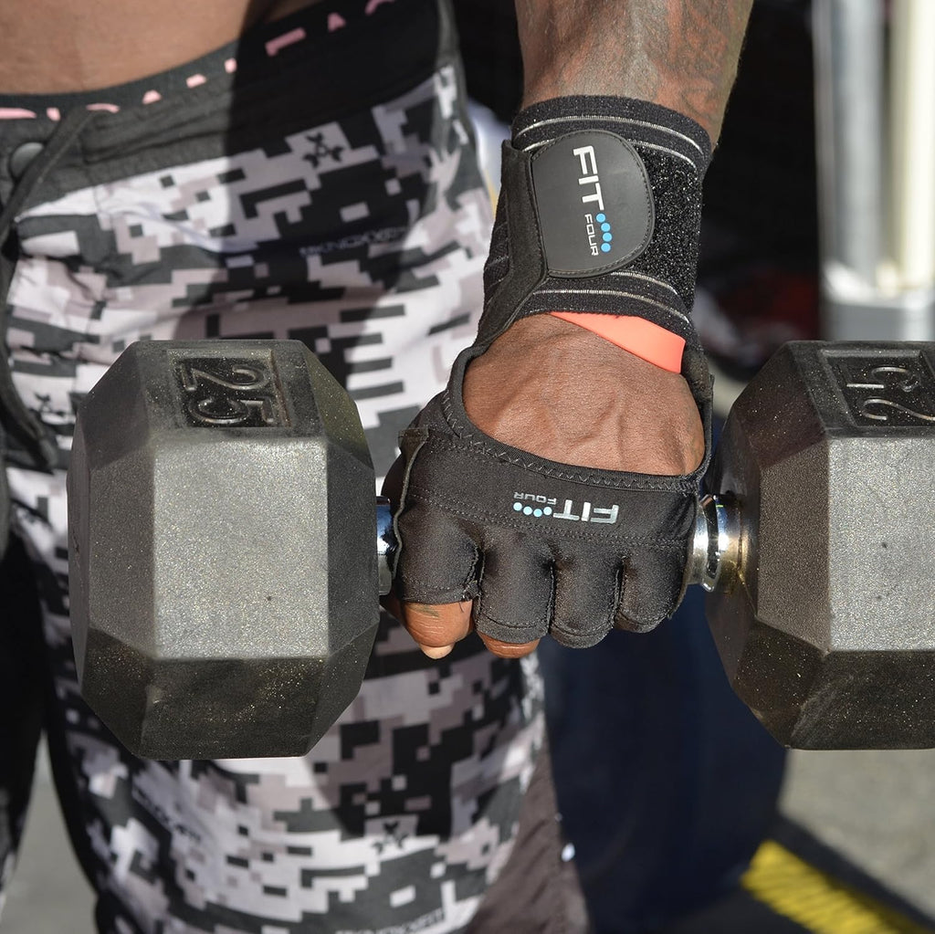 Unleash Your Inner Warrior with The F4X Spartan - Premium Full Leather Palm Workout Gloves for Weightlifting and Cross Training