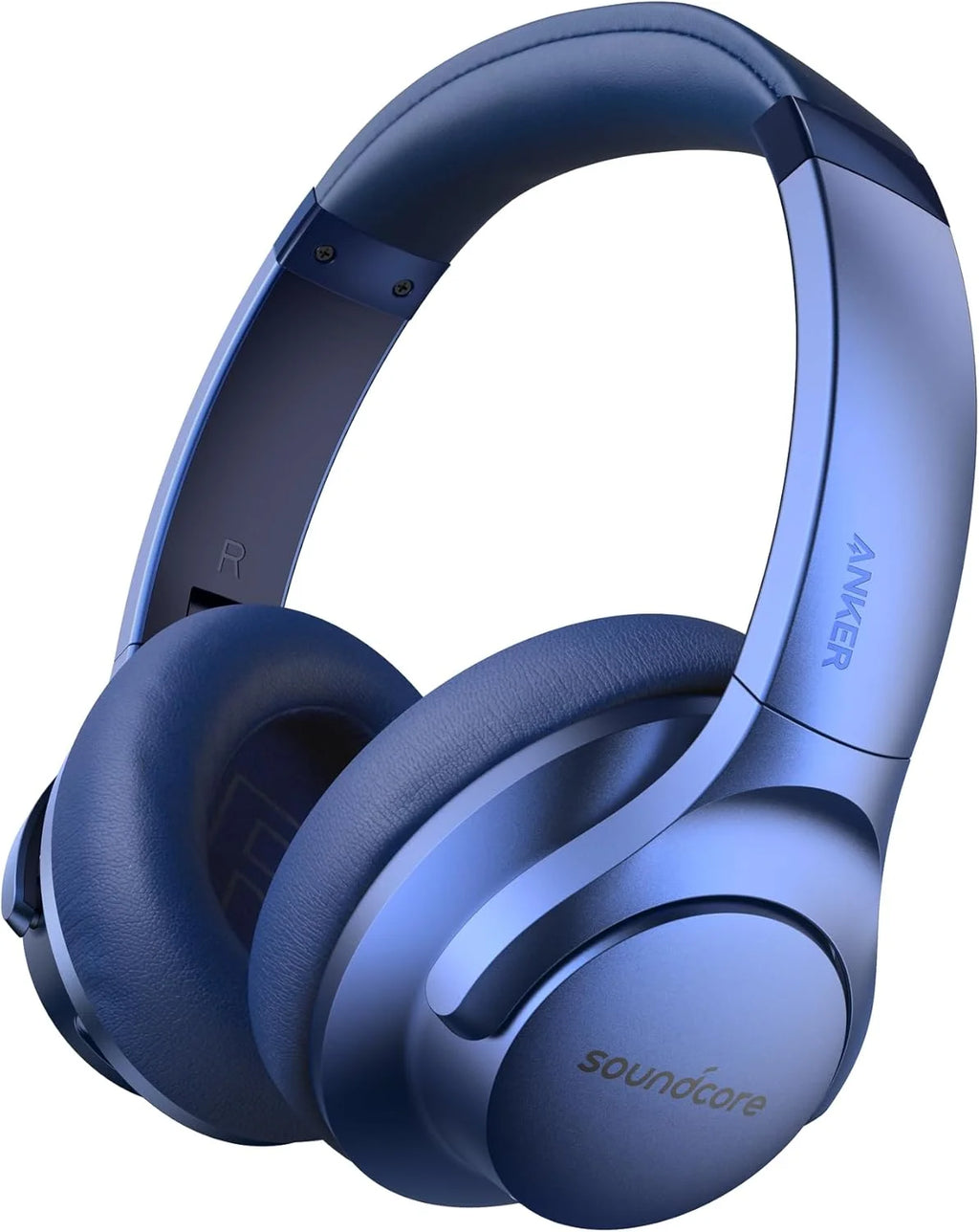Anker Life Q20 Over-Ear Bluetooth Noise Cancelling Headphones with 60 Hours Playtime, Hi-Res Audio, Deep Bass, and Memory Foam for Travel and Office Use