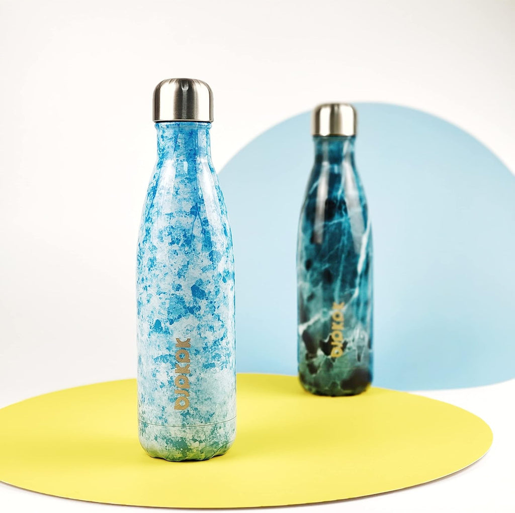 17 oz Stainless Steel Insulated Water Bottle - Leak Proof Design