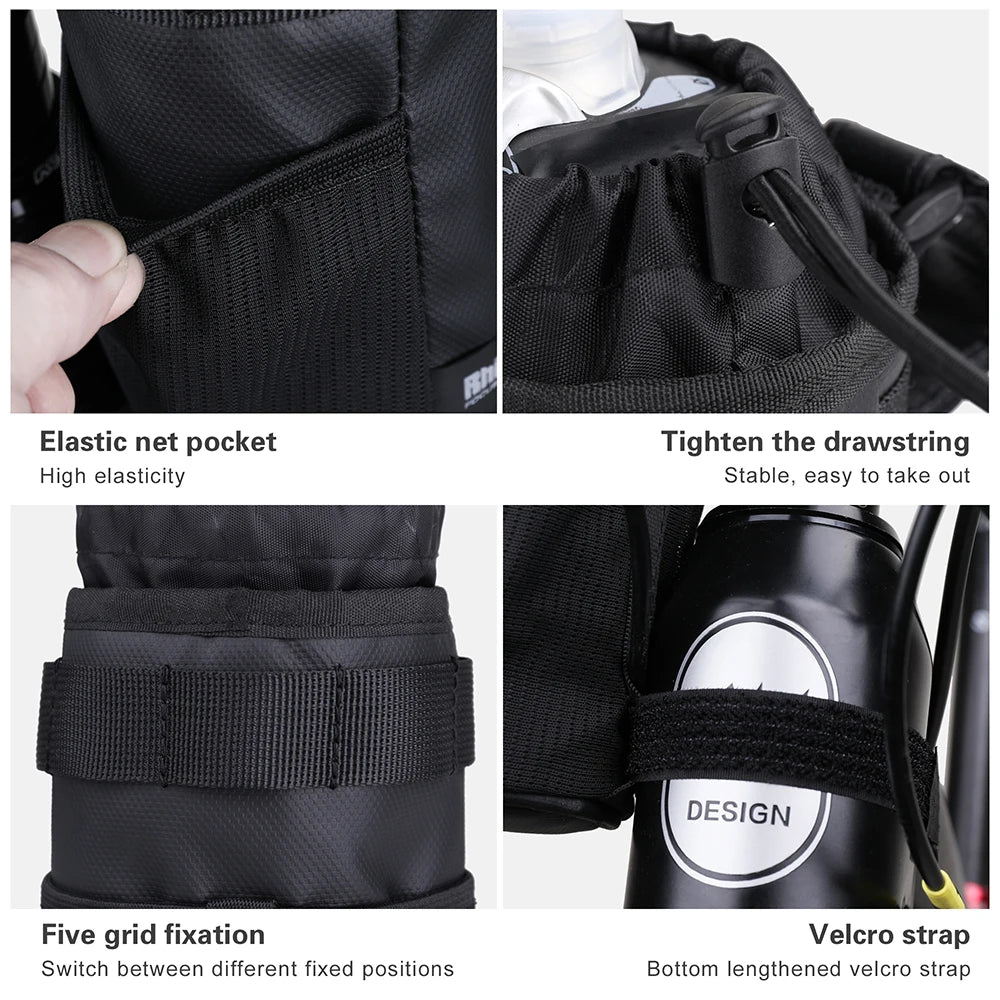 Bicycle Insulated Water Bottle Holder Pouch for MTB - Handlebar Accessories