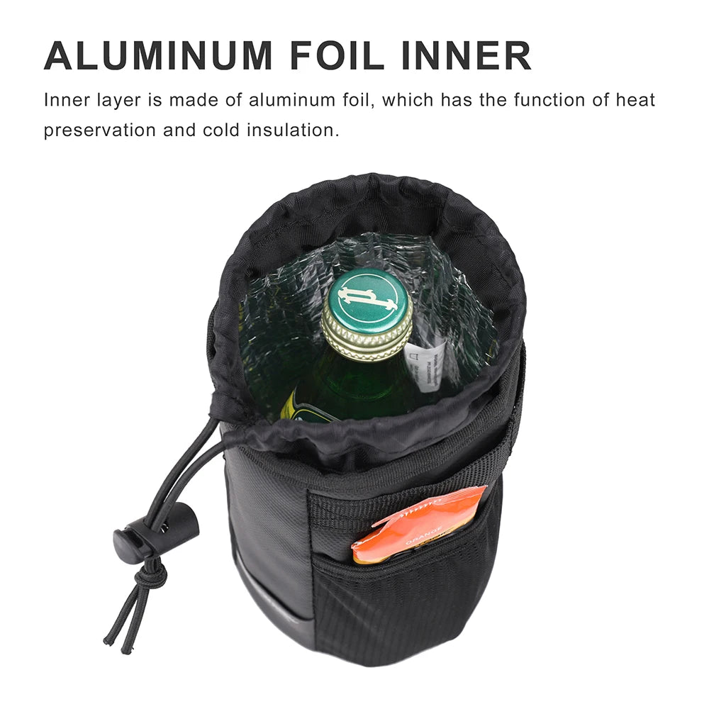 Bicycle Insulated Water Bottle Holder Pouch for MTB - Handlebar Accessories