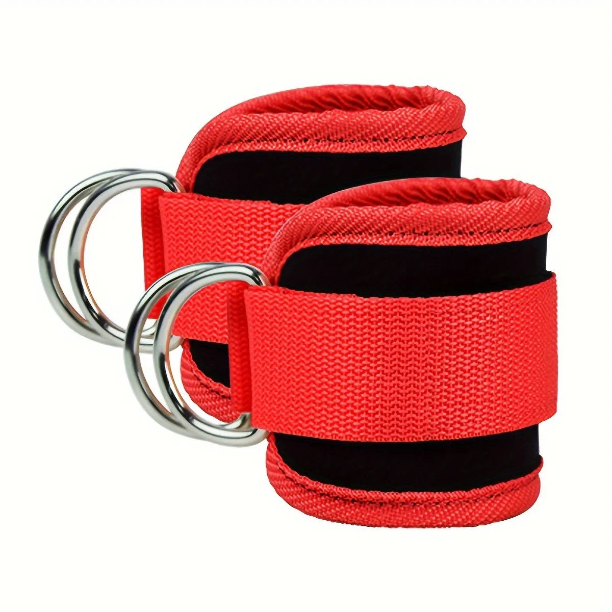 Adjustable Ankle Resistance Bands with Cuffs for Comprehensive Leg and Glute Workouts - Portable Exercise Equipment for Home Gym, Yoga, and Strength Training