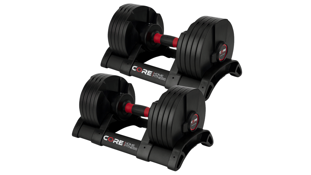 Transform Your Workout with the Versatile Adjustable Dumbbell Set - 5 to 50 lbs in One Compact Design