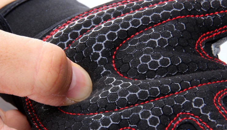 Versatile Half Finger Weightlifting Gloves for Men and Women - Ideal for Gym Training, Bodybuilding, and Outdoor Sports