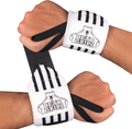 Professional Weightlifting Wrist Wraps | Durable Gym Straps for Enhanced Support | Available in 12” & 18” | Two Wraps per Pack for Men and Women