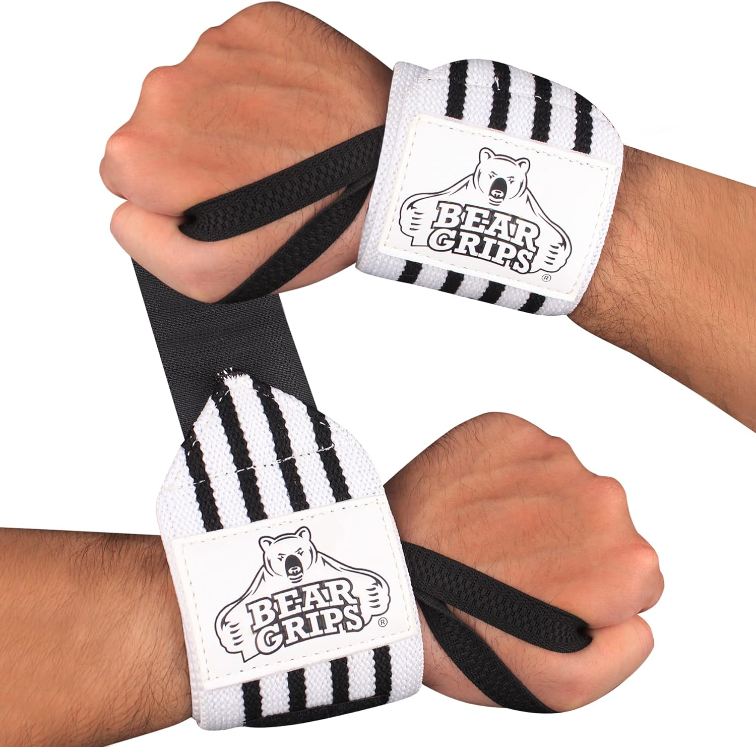 Professional Weightlifting Wrist Wraps | Durable Gym Straps for Enhanced Support | Available in 12” & 18” | Two Wraps per Pack for Men and Women
