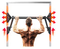 Pull-Up and Chin-Up Bar for Upper Body Strength Training, Dual-Support Fitness Equipment